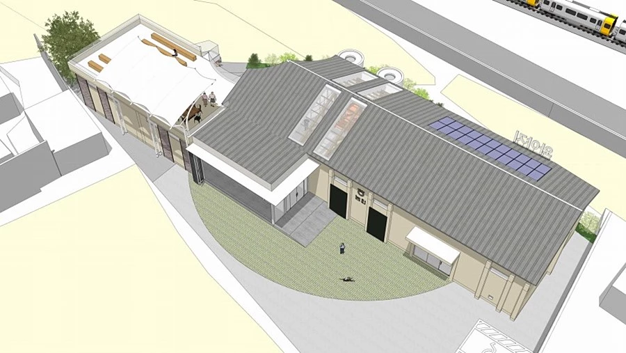 복합문화예술창작소 조감도