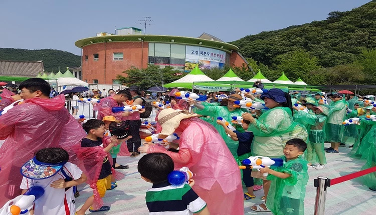 복분자 수박축제 물총싸움 / 고창군