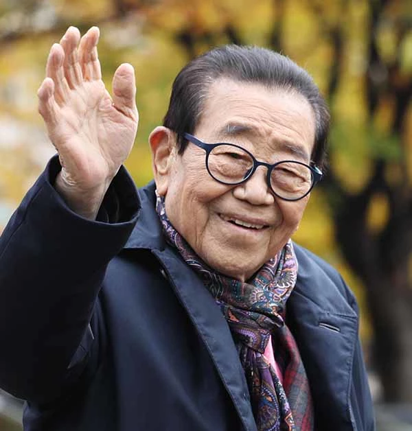 전날 향년 95세로 별세한 송해 선생의 생전 모습. / 뉴스1