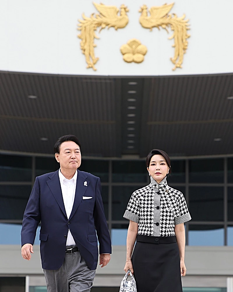 윤석열 대통령과 김건희 여사 / 대통령실 제공-뉴스1
