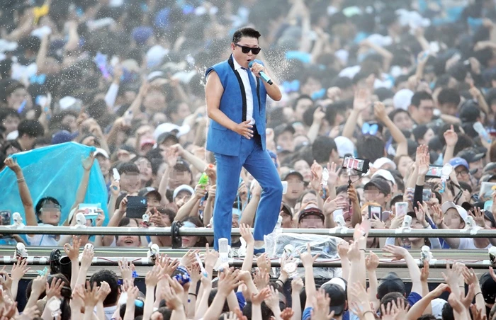 2018년 싸이 흠뻑쇼 공연 모습 / 뉴스1