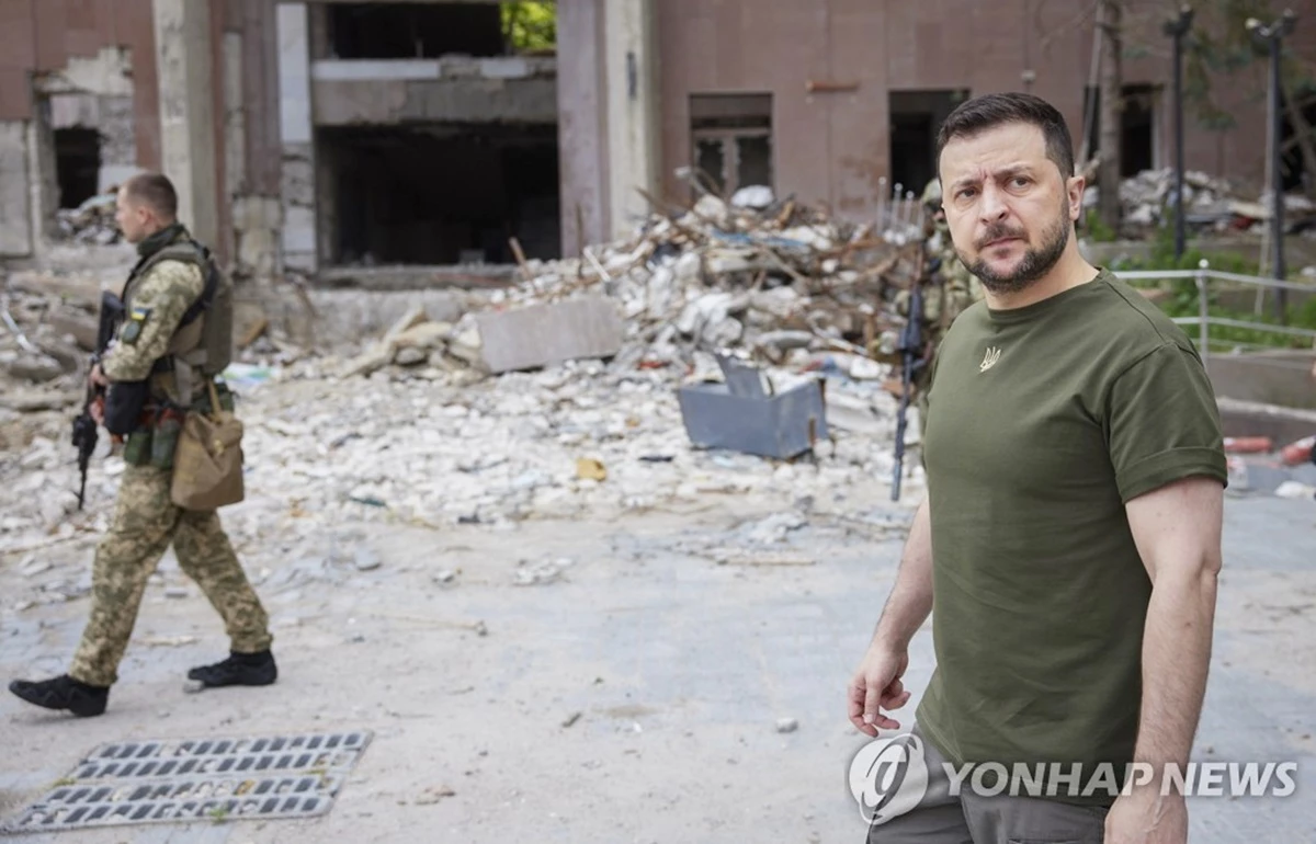 젤렌스키 우크라이나 대통령 자료 사진 / AP-연합뉴스