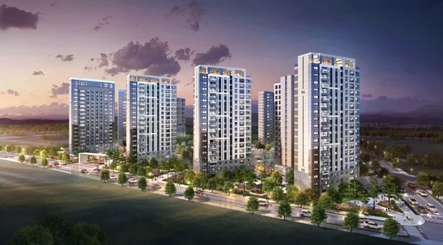 'e편한세상 에코델타 센터포인트' 투시도.  / 사진제공=DL이앤씨