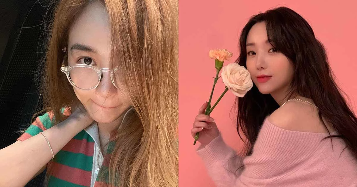 옥주현(왼쪽)과 러블리즈 케이(김지연). / 사진=두 사람 인스타그램