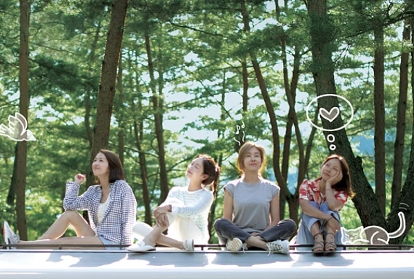 데뷔 21주년을 맞아 '캠핑클럽'에 완전체로 등장한 핑클 / JTBC 제공