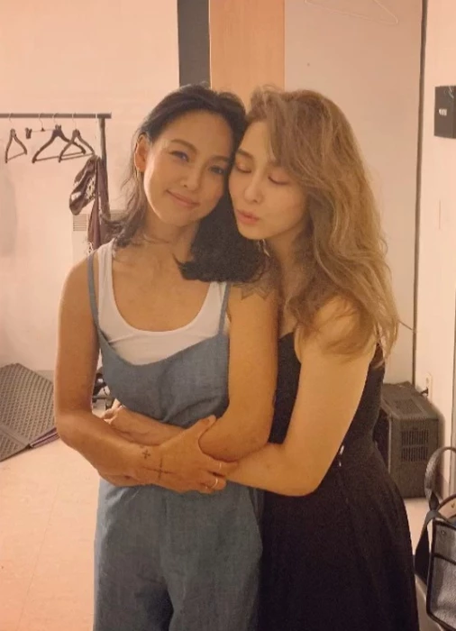 핑클 멤버 이효리 옥주현