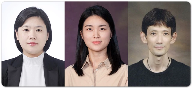 노미영 교수·문슬기 박사·아라카네 교수(왼쪽부터)