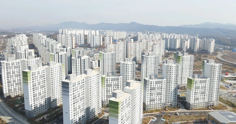 충북혁신도시 전경.