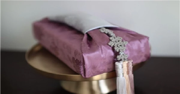 보자기 활용 궁중포장 / 전주시