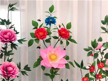 한지로 만든 상화 / 전주시