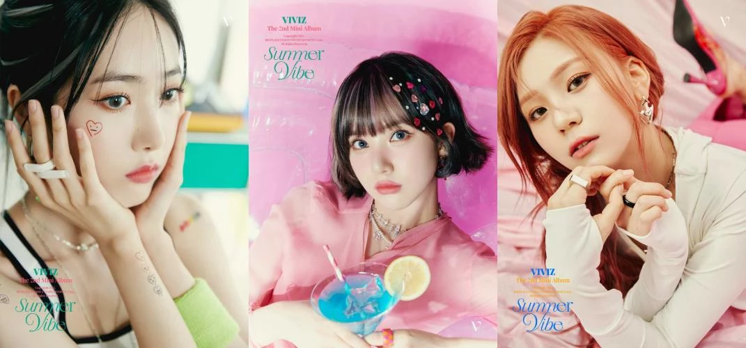 VIVIZ의 두 번째 미니앨범 ‘Summer Vibe’의 콘셉트 이미지