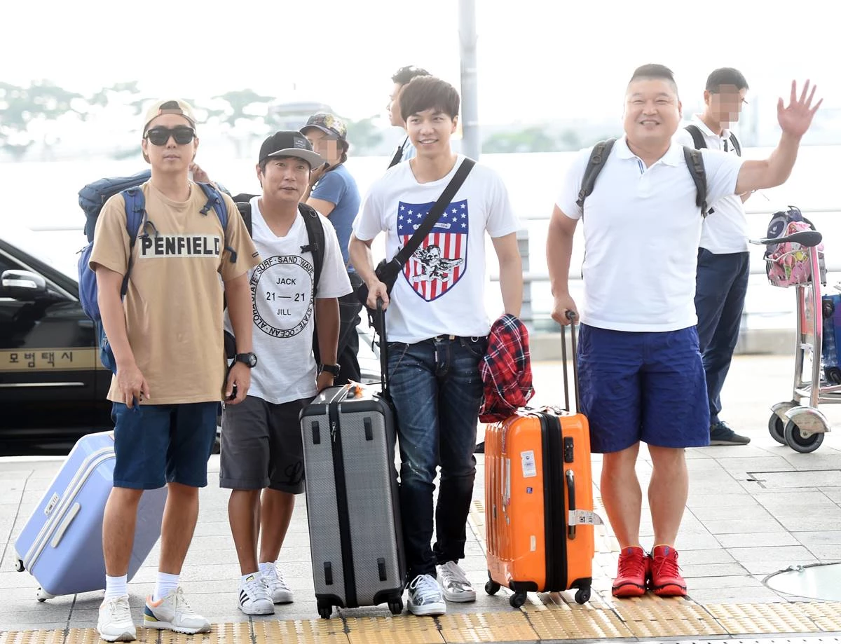 (왼쪽부터) 은지원-이수근-이승기-강호동 / 이하 뉴스1