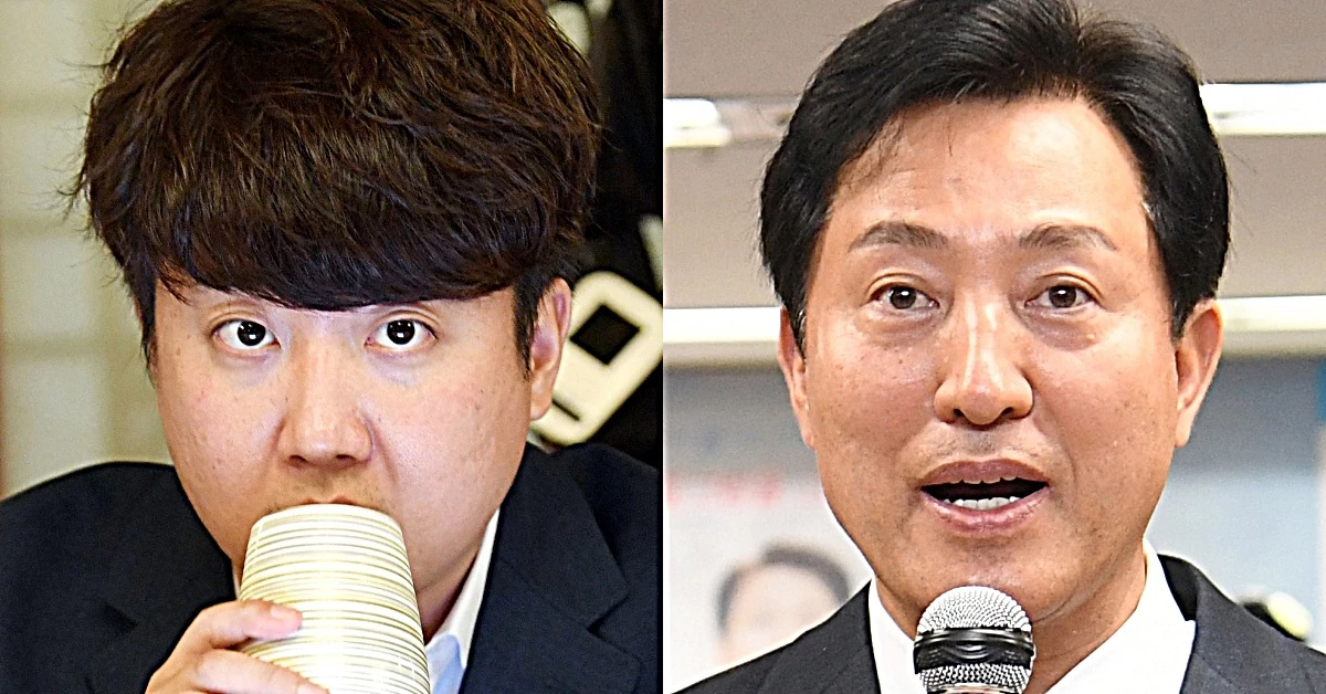 이준석 국민의힘 대표, 오세훈 서울시장 / 이하 뉴스1
