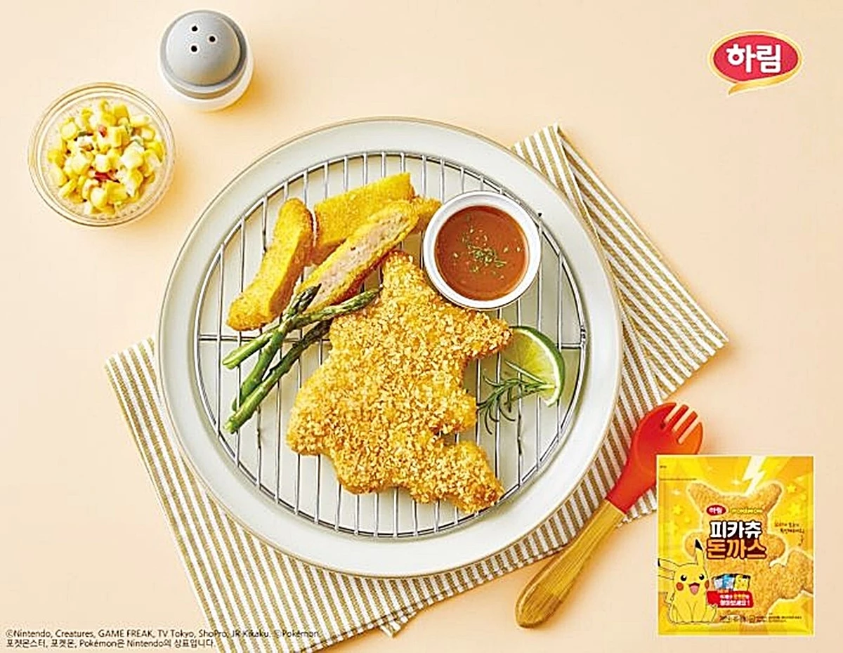 하림이 출시한 '피카츄 돈까스'