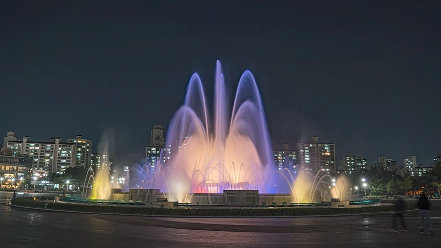 일산호수공원 노래하는 분수대