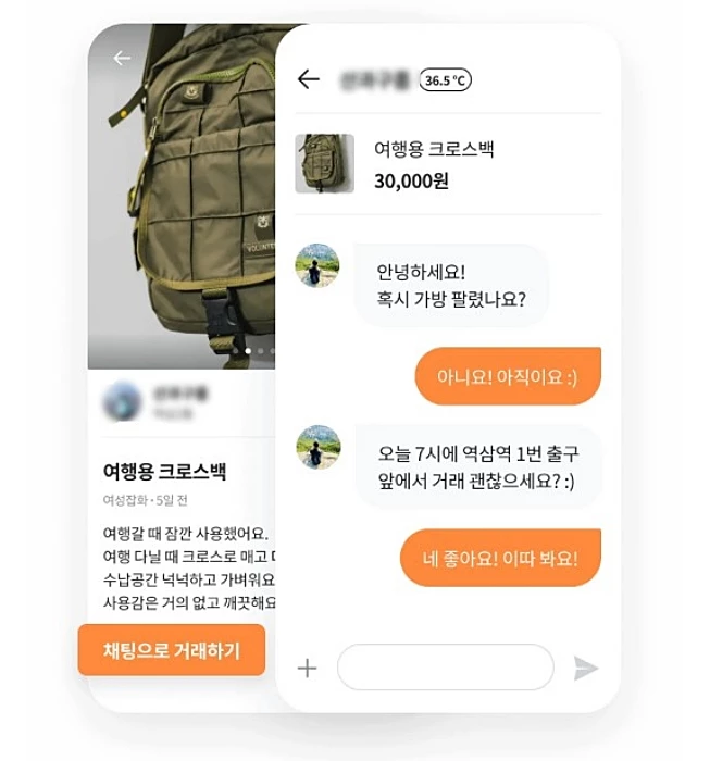중고 거래 플랫폼 당근마켓