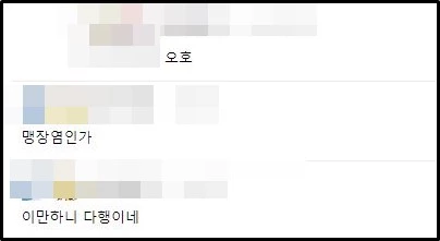 온라인 커뮤니티 에펨코리아 댓글창 캡처