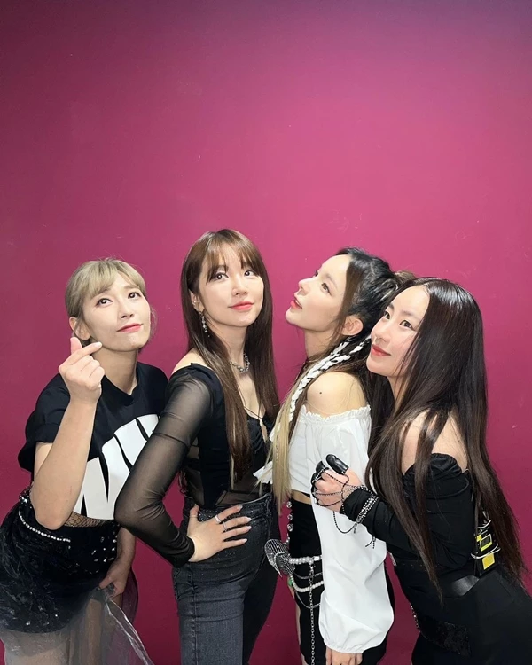 WSG워너비 오아시소 멤버들