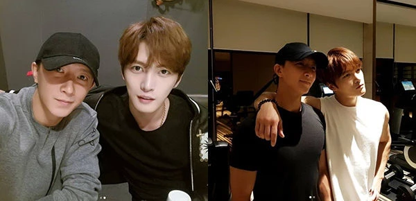 슈퍼주니어 출신 한경과 동방신기 출신 김재중 / 김재중 인스타그램