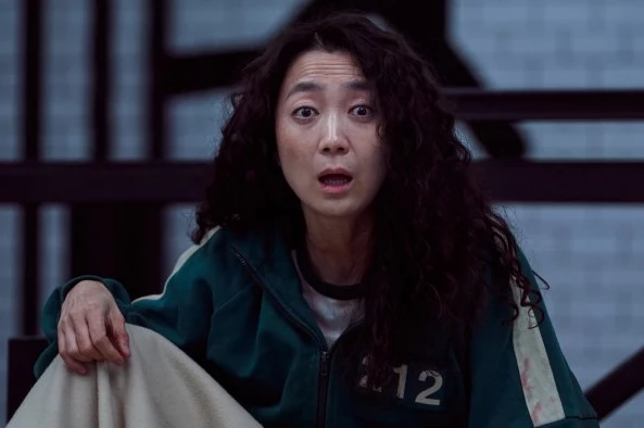 '오징어 게임' 속 한미녀(김주령) / 넷플릭스