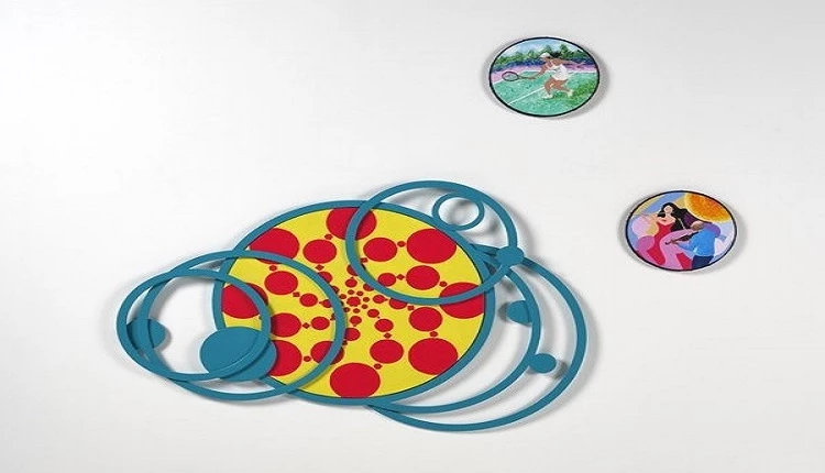 김경애 作 Carpe diem. 126.2x93.6cm Urethane paint and Acrylic on the wood 2022