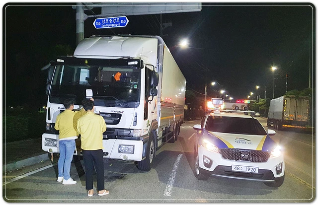 전남 영암군,교통불편 해소 위해 주택가 불법 밤샘주차 “강력단속” 실시