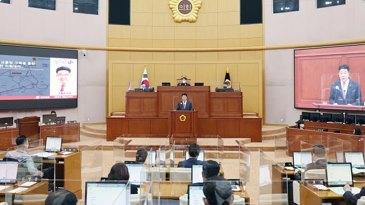 대전시의회 본회의장 / 대전시의회
