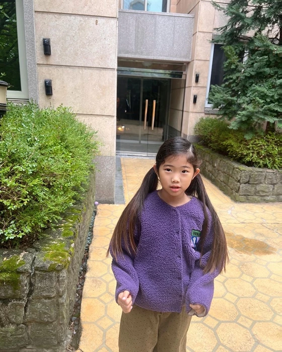 오지호 첫째 딸 오서흔 양