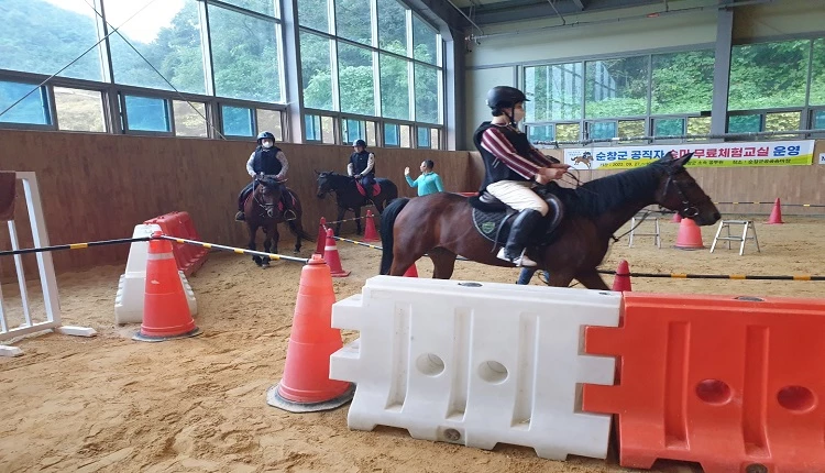 공공승마장 공직자 무료체험 / 순창군