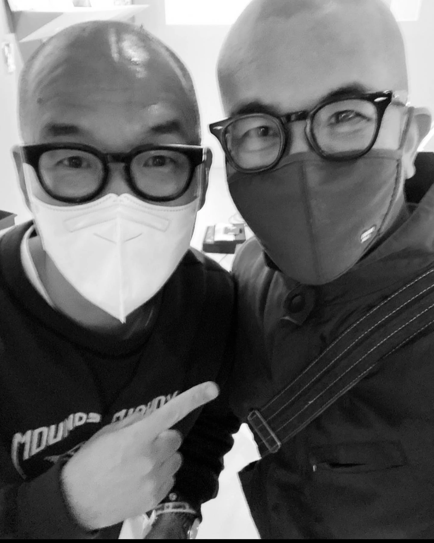 고(故) 김정기 작가와 구준엽 / 이하 구준엽 인스타그램