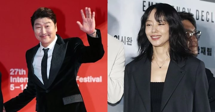 배우 송강호(왼쪽)와 전도연 / 뉴스1