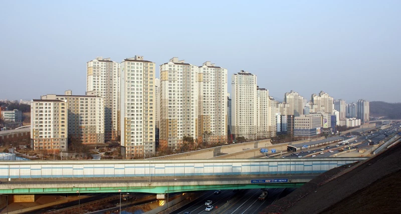 수원 광교 신도시 아파트 전경 / 연합뉴스