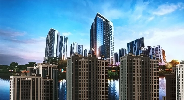 e편한세상 탕정 퍼스트드림./ 투시도