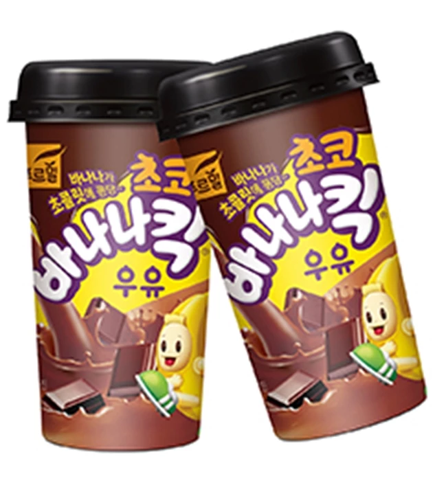 초코 바나나킥 우유