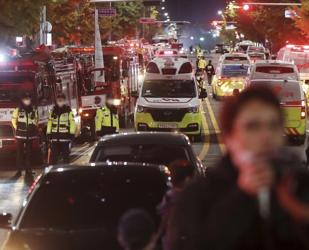 지난 29일 이태원에서 발생한 사고 / 이하 뉴스1