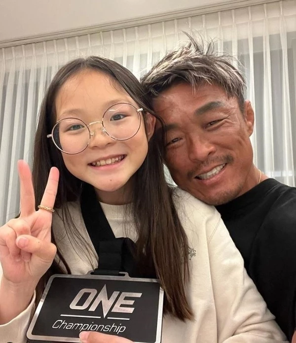 추성훈과 추사랑 / 추성훈 인스타그램