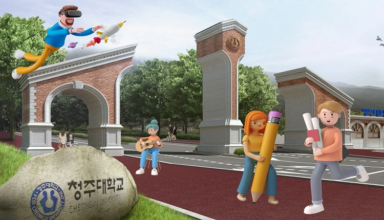 청주대학교는 LG유플러스와 대학 특화 메타버스 플랫폼(Meta-Life, CJU)' 구축을 위한 계약을 체결하고 내년 3월까지 '메타버스 캠퍼스'를 구축한다고 밝혔다. / 사진=청주대 제공