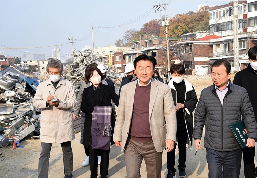 김동근 의정부시장 '학생들의 안전이 최우선 입니다'