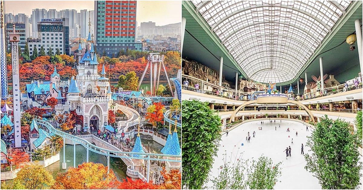 롯데월드 풍경 자료 사진 / 이하 롯데월드 페이스북