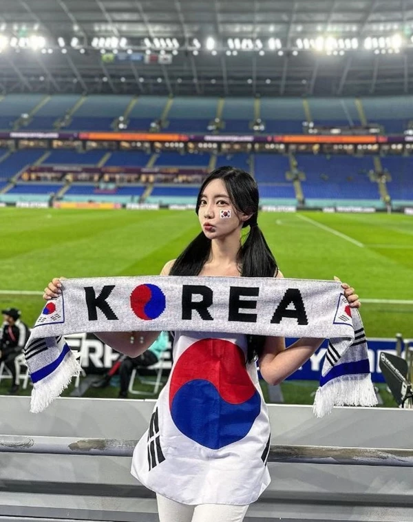 한국-브라질 경기를 직관한 곽민선