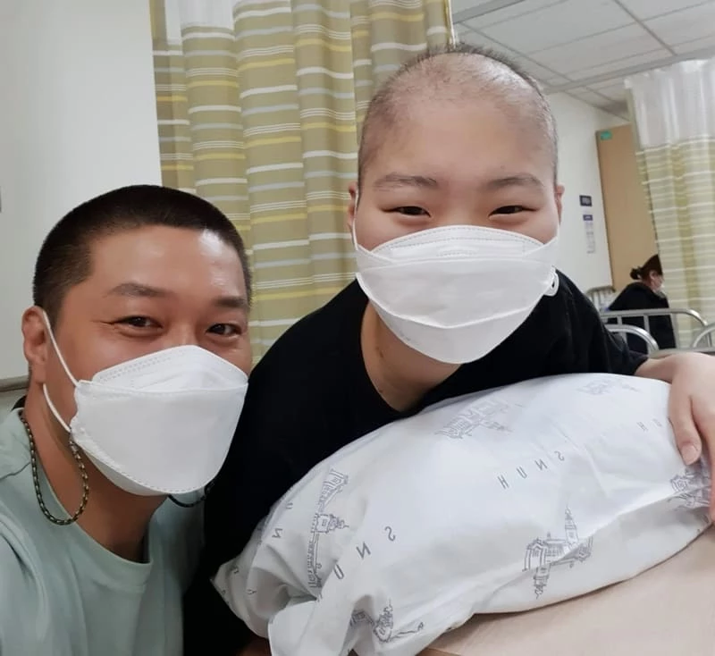 김재은 양과 아버지 모습