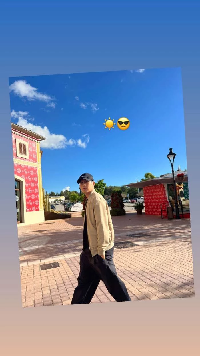 일상 사진 업로드한 이강인 / 이강인 인스타그램 스토리