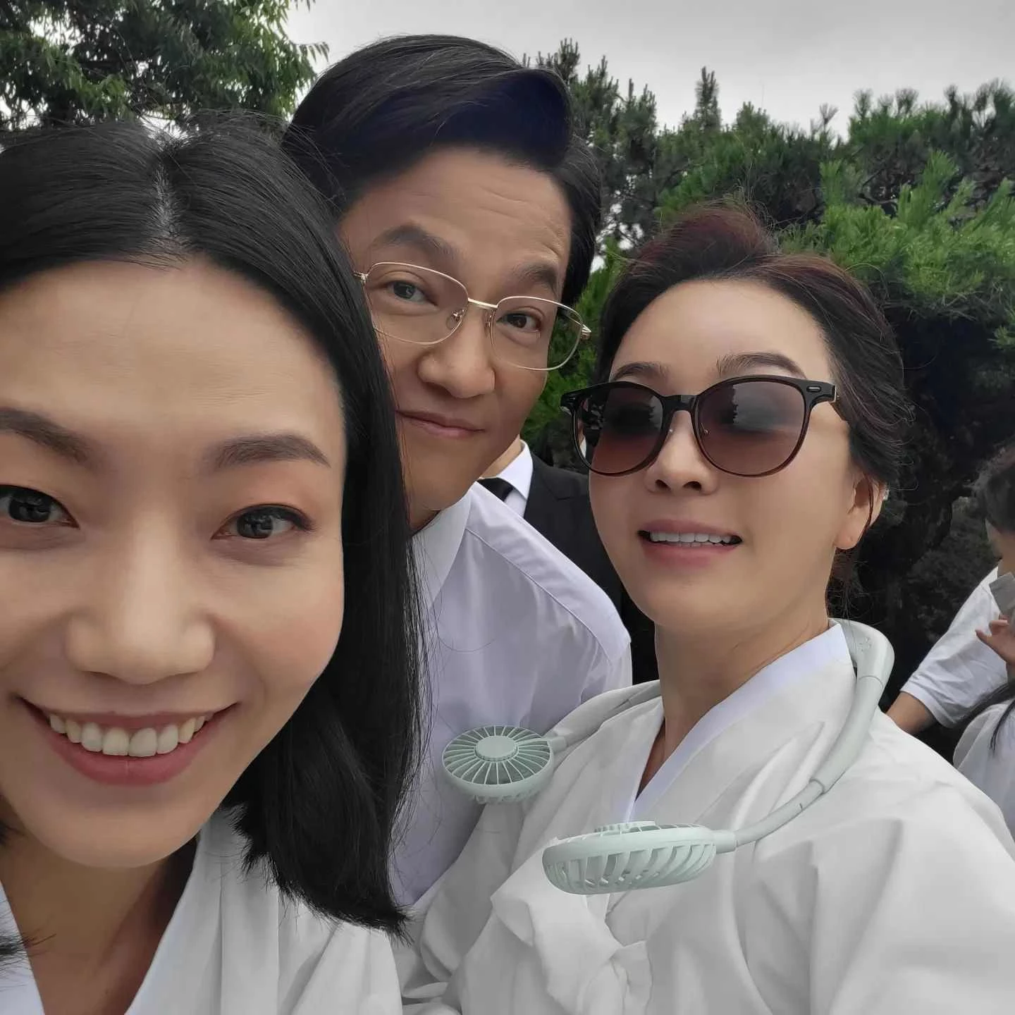 조한철, 김신록과 김정난