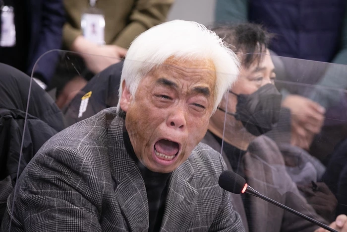 절규하는 이종철 씨