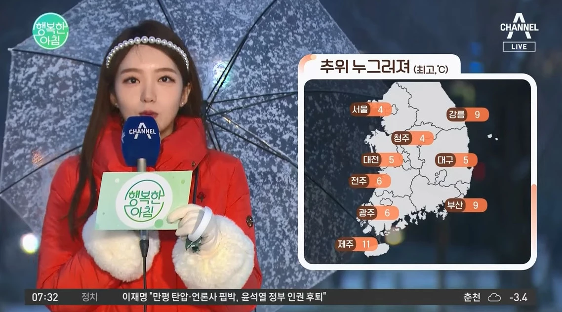 슬슬 아래로 내려오는 머리띠