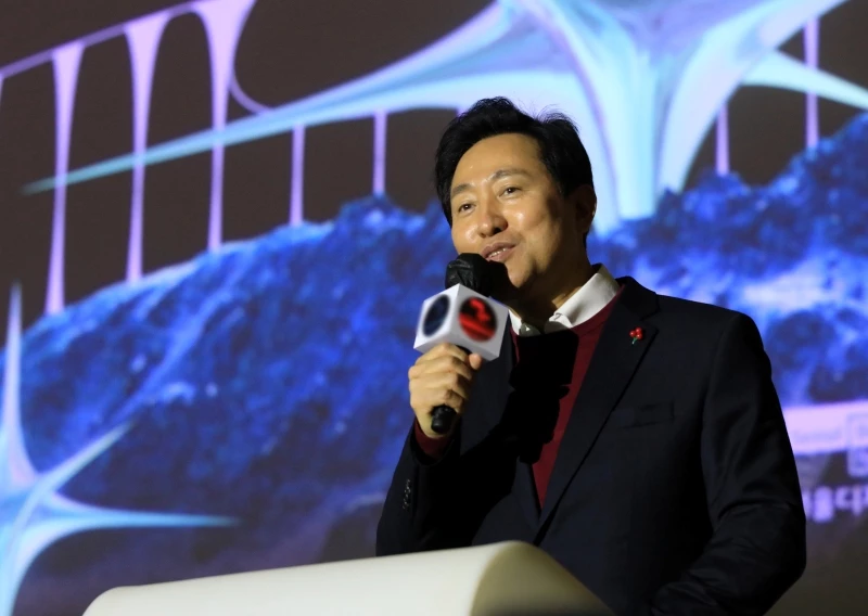 서울시 새 브랜드 슬로건 선정을 추진하는 오세훈 서울시장 / 뉴스1