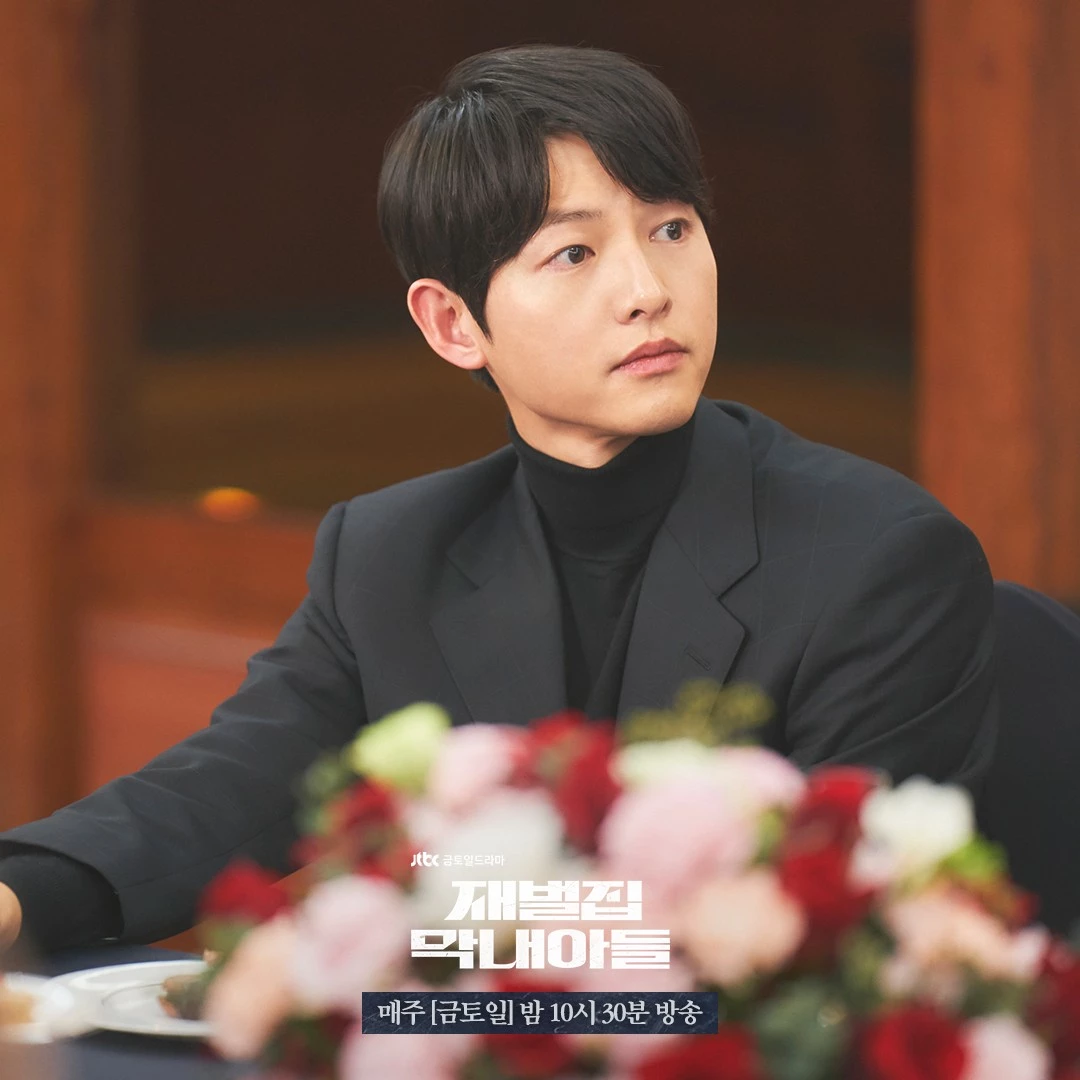 JTBC '재벌집 막내아들' 스틸컷 송중기 / 이하 JTBC 드라마 인스타그램