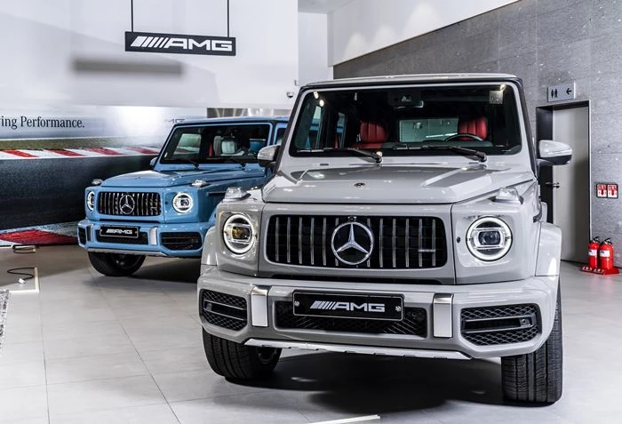 메르세데스-벤츠 코리아 공식 딜러 더클래스 효성이 지난 29일 고성능 모델인 메르세데스-AMG G 63의 한정판 ‘G 63 효성 에디션’을 단독 공개했다.  / 이하 뉴스1