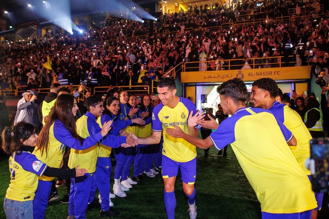 사우디아라비아 축구 클럽으로 이적한 호날두