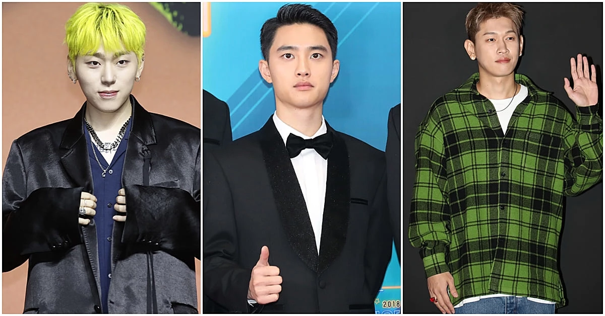 왼쪽부터 지코, 도경수, 크러쉬 / 뉴스1